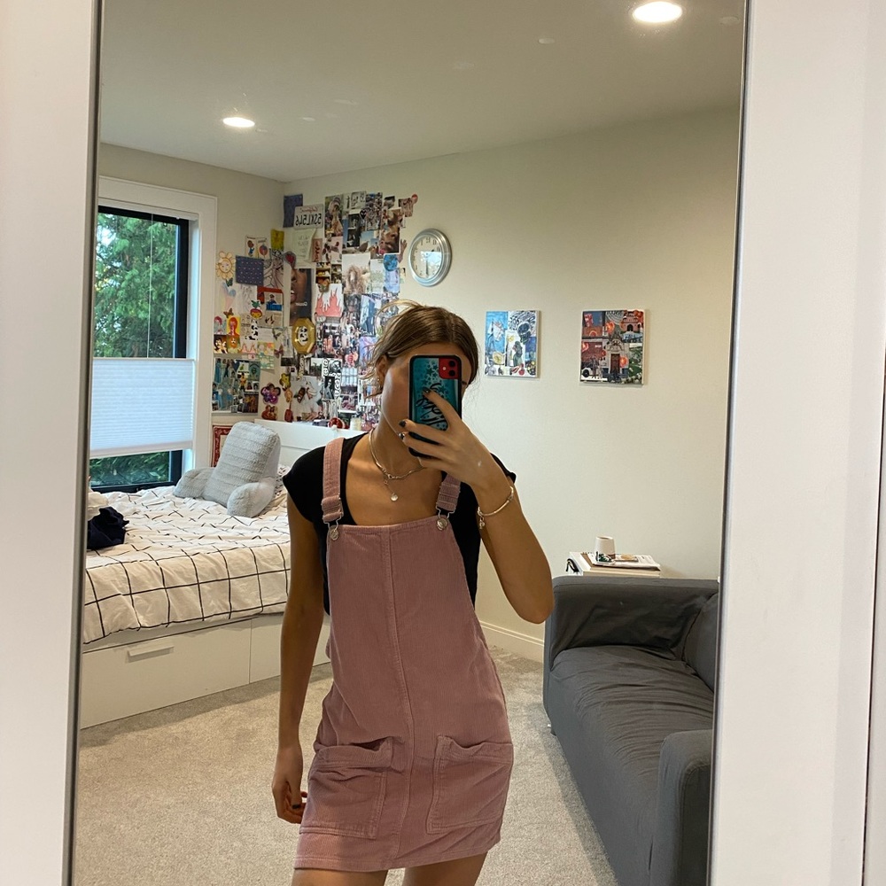 Top shop pink dress